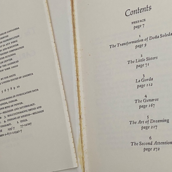 Carlos Castaneda “The second ring of power”. Vintage hardcover 1st edition - Picture 9 of 16